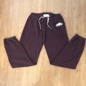 Roots sweatpants. Size: women M